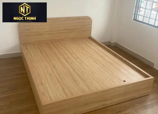 GIƯỜNG NGỦ GỖ VÁN GIÁ HẤP DẪN TẠI LONG THÀNH